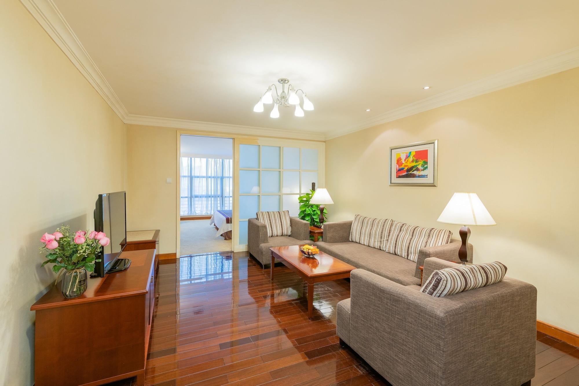 Shenzhen Dongmen Metropark Suites Hotel Bagian luar foto