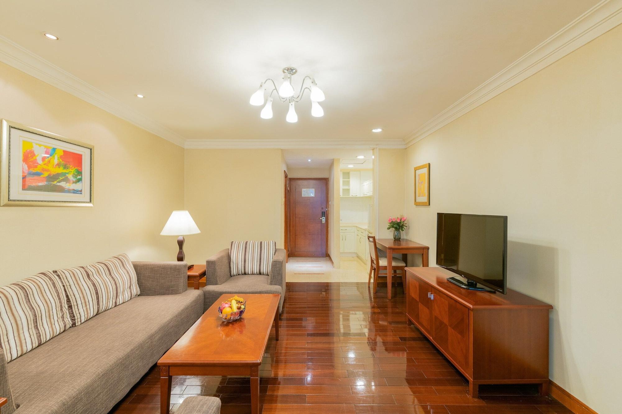 Shenzhen Dongmen Metropark Suites Hotel Bagian luar foto